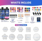 KISREL Epoxy Resin Kit for Beginners, 32oz Resin Kit - Image 2