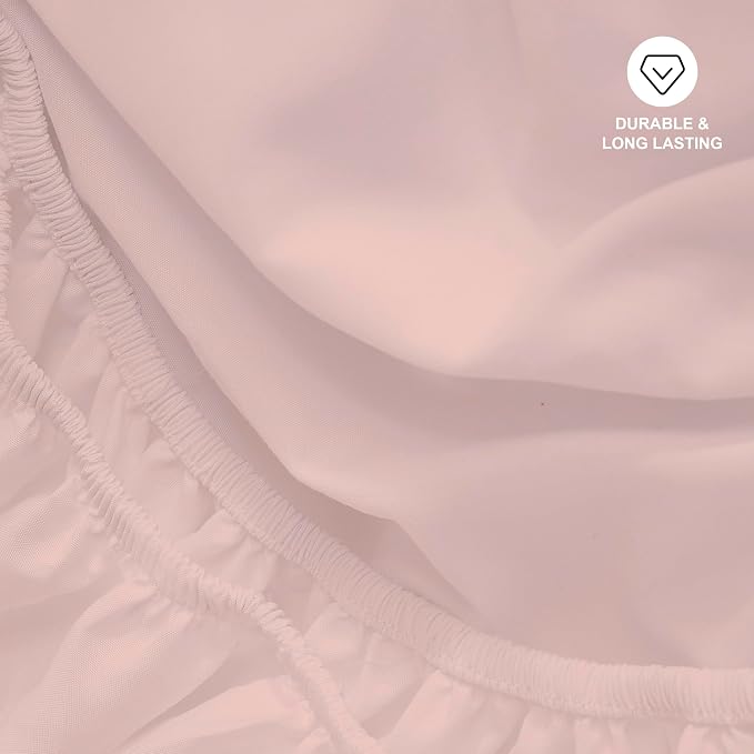 Hotella 100% Microfiber Twin Size Fitted Sheet Only, Ultra Soft Hotel Quality - Image 6