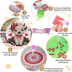 8 Pack Diamond Art Coasters, Highland Cow Diamond Painting Coasters Kits | Cow - Image 3