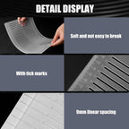 Fainne 2Pack Plastic Straight Line Stencil Template - Image 3