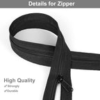 MiniRed 5Yards Bulk Zippers - Image 2