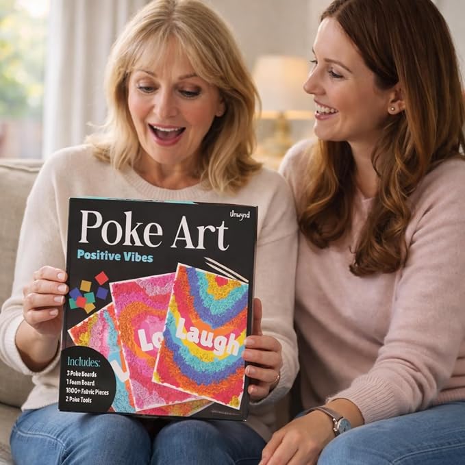 Unwynd Poke Art Positive Vibes | Mess-Free Arts and Crafts - Image 3