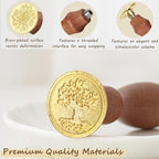 Vintage Wax Seal Stamp Set – 20-Piece Classic Seal Heads - Image 2