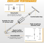Paintless Dent Repair Kit with T-Bar Slide Hammer Dent Starter Set | Metal Dent - Image 3