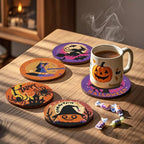 EWJRNSF 6 PCS 5D Diamond Painting Coasters Kits - Image 4