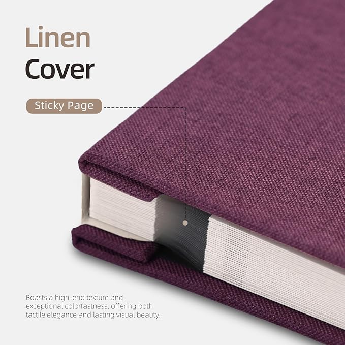 Vienrose Photo Album Self Adhesive 4x6 5x7 3x5 8x10Scrapbook Album DIY Scrap - Image 5
