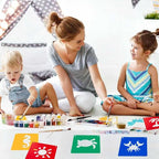 20 PCS Ocean Creatures Stencils - Image 5