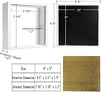 8x8 Shadow Box Frame Display Case - Image 2