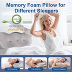 Cervical Neck Pillow, Pillows for Neck and Shoulder Pain, Contour Pillow - Image 2