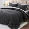 MUXHOMO 7 Pieces Full Comforter Set, Reversible Bed in a Bag Full Size by MUXHOMO