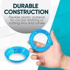 Koala Tools - Mini Ring Ruler for Circle Templates and Surfaces, Circular Ruler - Image 6