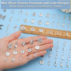 Modacraft 254 Pcs Silver Charms - Image 3