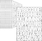 730 Pcs 10 Sheets Letter Stickers, Self Adhesive Waterproof 1.5 Inch Mailbox by Llewyn