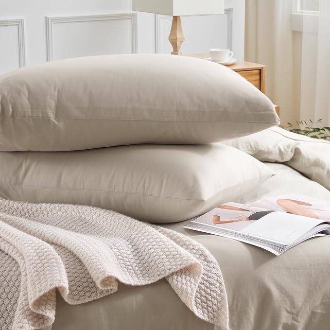 NEXHOME PRO Queen Duvet Cover Set – 100% Certified Organic Cotton - Image 5
