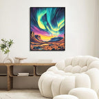 Paint by Numbers Kit for Adults, Aurora DIY Painting Kit, 16x20 Inch | Night - Image 6