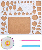 1 Set of Paper Quilling Template Board Quilling Mould by Aylifu