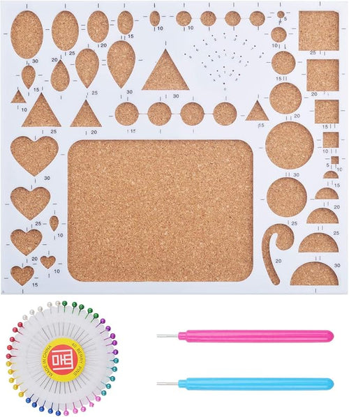 1 Set of Paper Quilling Template Board Quilling Mould by Aylifu