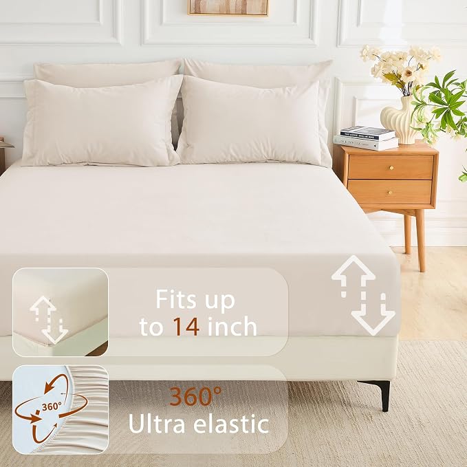 MUXHOMO 5 Pieces Twin XL Comforter Set, Soft Bed in a Bag Twin XL Size - Image 6