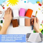 Fabbay 30 Pieces 6 Inch White Foam Cylinders - Image 5