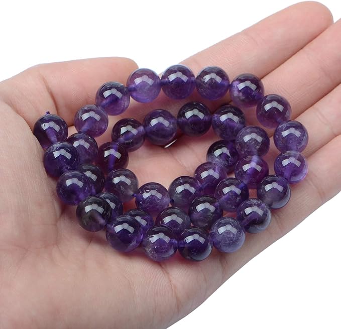 AD Beads Natural Gemstone Round Loose Beads 15" - Image 3