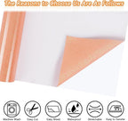 ​TORC Blush Glitter HTV Blush Heat Transfer Vinyl HTV Rolls - Image 2