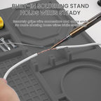 Silicone Soldering Mat with Soldering Stand, Heat Resistant 932°F, Large 20x14 - Image 2