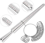 Ring Sizer Measuring Tool Kit, Ring Mandrel Measurer, US Ring Size 0-13 - Image 2