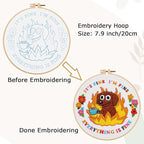Nuberlic Cute Dog Embroidery Kits - Image 7