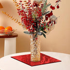 2 Pcs 12 x12 Inch Red Acrylic Mirror Sheet, 1/8 Inch Thick Opaque Glossy Mirror - Image 4