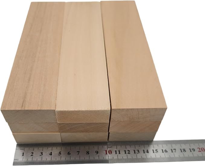10PCS Basswood Carving Blocks, Whittling Wood Carving Kit, Unfinished Wooden - Image 5