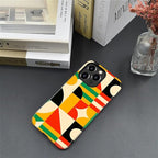 ZHEGAILIAN Case for iPhone 14 Pro Max, Geometric Colors Durable Shockproof - Image 4