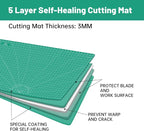 Headley Tools Thickened 24 x 36 Inch Self Healing Sewing Cutting Mat, A1 Rotary - Image 3