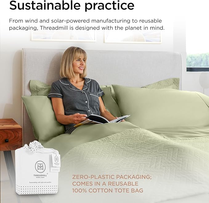 Threadmill 800 Thread Count 100% Cotton Sheets - Image 7