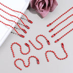 Lemonkey 100Pcs Ball Beads Chains Bulk, 4 Inch Dog Tag Metal Small Chains - Image 6