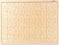 Mr. Pen- Blank Wooden Puzzle, 100 Pieces, 14.2" x 10.6" | Wooden Blank Puzzles by MrPen