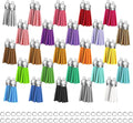 Youbay Keychain Tassel Charm Jewelry Making – Leather Tassel Keychain Charm by youbay