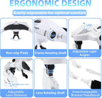 Rechargeable Lighted Headband Magnifier – Hands-Free Magnifying Tool - Image 6