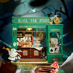 Rolife DIY Miniature House Kit Alice's Tea Store, Tiny House Kit - Image 4