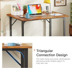 PayLessHere | 32 Inch Computer Desk | Vintage | Office Desk - Image 7