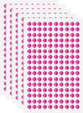 HARFINGTON 5 Sheet/800pcs Rhinestone Adhesive Stickers Self Adhesive Acrylic by HARFINGTON