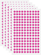 HARFINGTON 5 Sheet/800pcs Rhinestone Adhesive Stickers Self Adhesive Acrylic by HARFINGTON