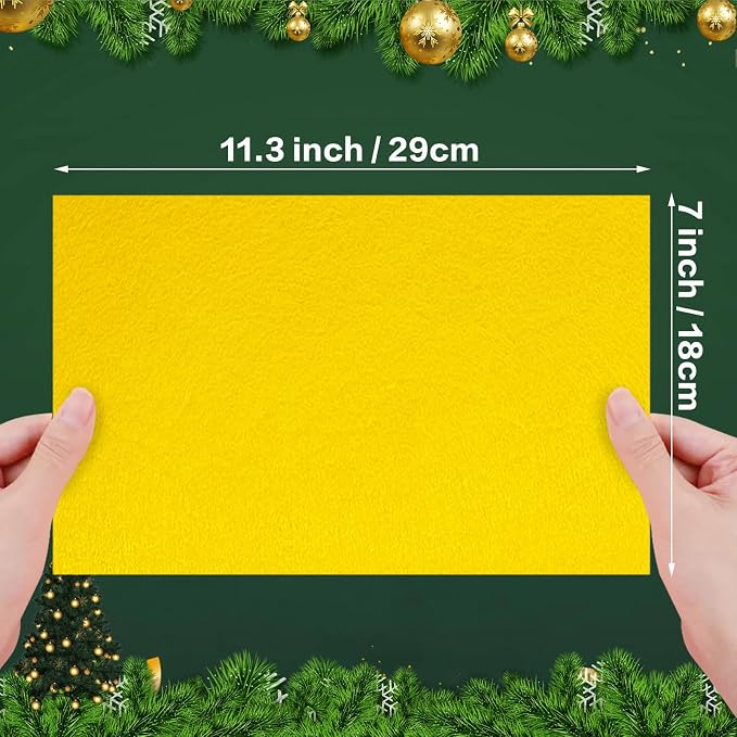 Jtnohx Felt for Crafts, Craft Felt Square for Sewing - Image 3