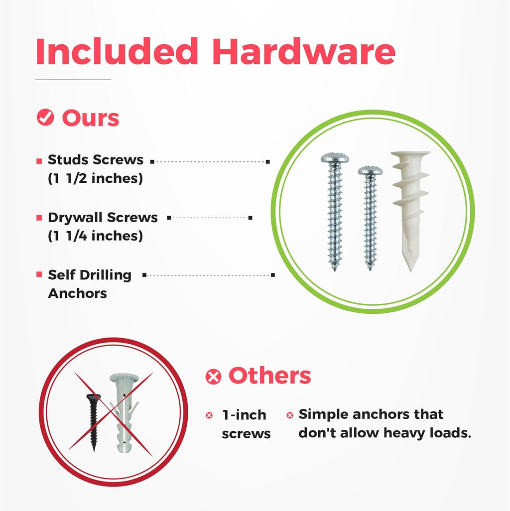 Garage Wall Organizer | 96" Heavy-Duty Tool Storage Rack | Adjustable Double-Layer Hooks | 600 lbs Capacity | Carbon Steel Wall Mount Holder for Shovels, Rakes, Ladders & Power Tools