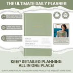 Productivity 3-month Planner Undated Daily Weekly Monthly Planner - Image 4