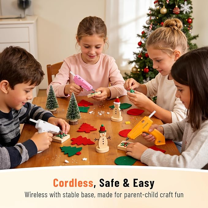 Katerk 3.7V Cordless Hot Glue Gun Kit - Image 2