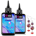 LET'S RESIN UV Resin, 200g High Viscosity Crystal Clear Thick UV Resin Kit by LETSRESIN