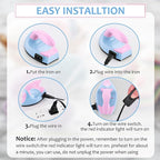 Honoson Mini Craft Iron Mini Heat Press Small Iron 3.93 x 2.36 x 2.76 in - Image 3