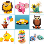 Cyajm 72 Colors Polymer Clay Kit, DIY Jewelry Crafts Gifts - Image 8