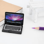 cobee 3Pcs Miniature Dollhouse Décor, 1:12 Metal Simulation Laptop Tablet Smart - Image 6