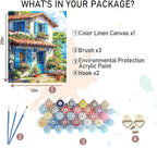 xackcme House Paint by Numbers for Adults - Image 2